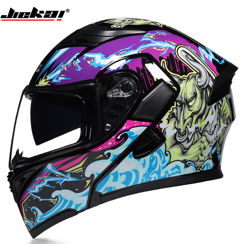 W Bluetooth Anti-fog Double Le - Full Face Motorcycle Helmet With Bluetooth review and price