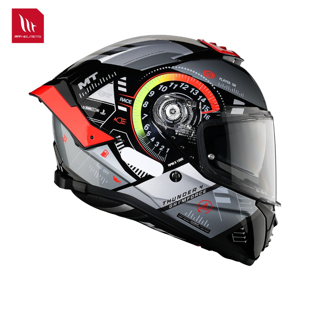 Thunder 4 Sv New Mt Motorcycle - Dual Visor Motorcycle Racing Helmet review and price